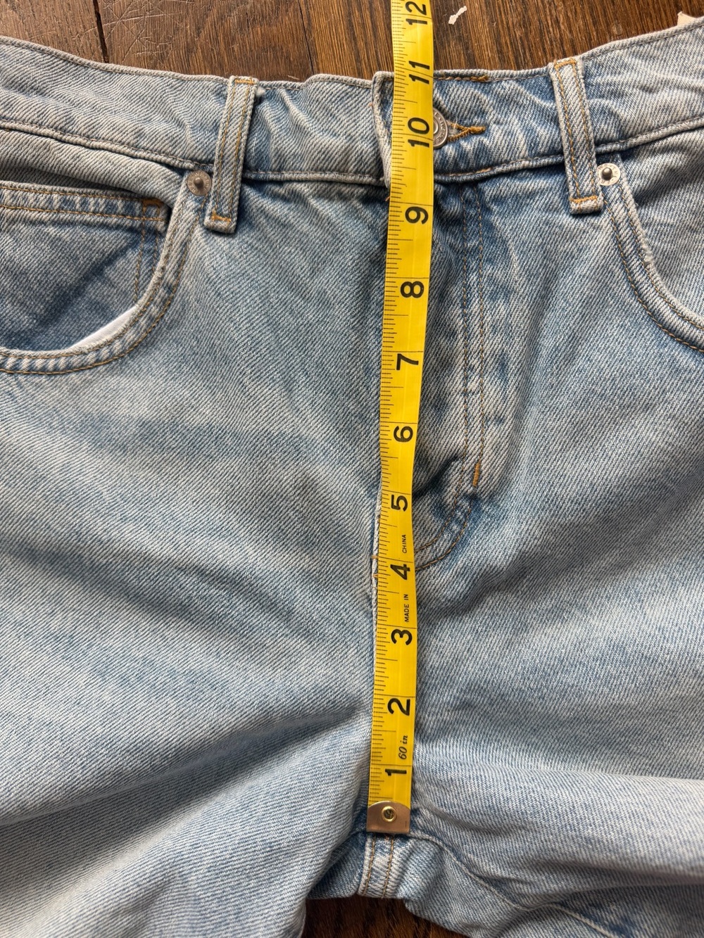 Free People Jam Session Relaxed Capri Jorts Size 26 NWT - Picture 15 of 16